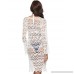 Froomer Women's Floral Crochet Hollow Out Bathing Suit Cover up Bikini Swimsuit Swimwear Dress White B07BKX2MDB